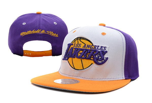 NBA Los Angeles Lakers MN Snapback Hat #35